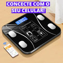 Balança Corporal Inteligente com App – Balança Digital de Bioimpedância para Acompanhamento de Peso