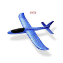 Avião Planador Infantil com LED – Brinquedo Avião de Arremesso para Crianças