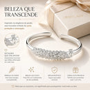 Detalhes do bracelete pavão em prata 925 com acabamento fino e design delicado