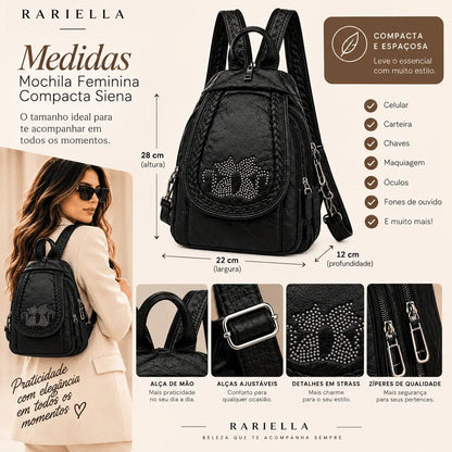 Mulher usando Bolsa Branca Feminina Matelassê Verona em produção sofisticada
