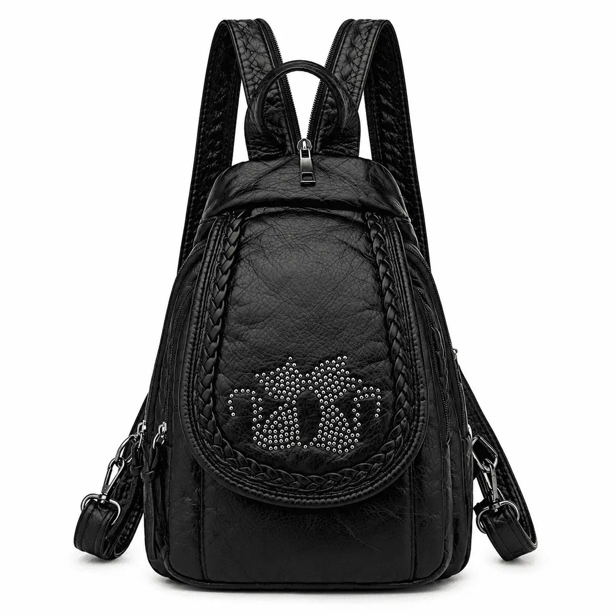 Bolsa Feminina Branca Matelassê Verona com alça de mão e design elegante