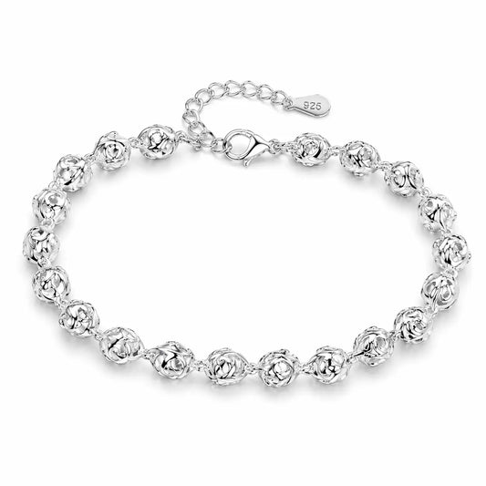 Pulseira feminina Lumière Royale em prata 925 com design sofisticado e acabamento premium