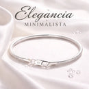 Pulseira prata 925 feminina elegancia minimalista joia delicada para uso diário